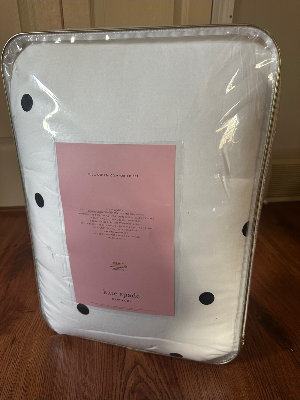 Nwt Kate spade full/queen comforter set - Picture 4 of 7